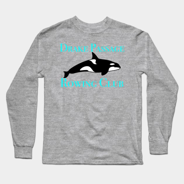 Rough Rowing V2 Long Sleeve T-Shirt by L'Appel du Vide Designs by Danielle Canonico